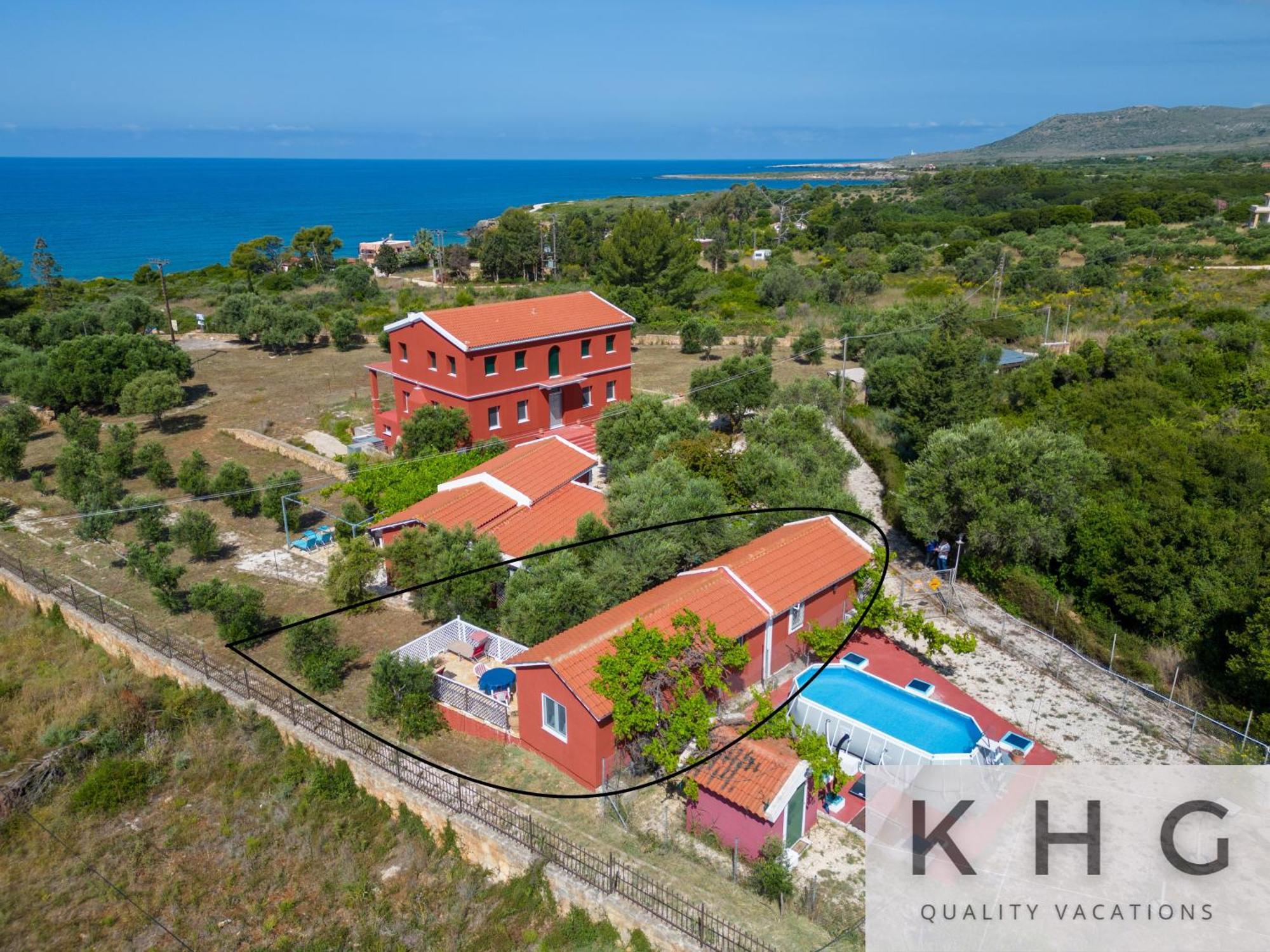 Mondo Cosseri Villa Rossa-Dorothea And Mondo Cosseri Villa Rossa-Penelope, With Own Shared Pool Lixouri Dış mekan fotoğraf